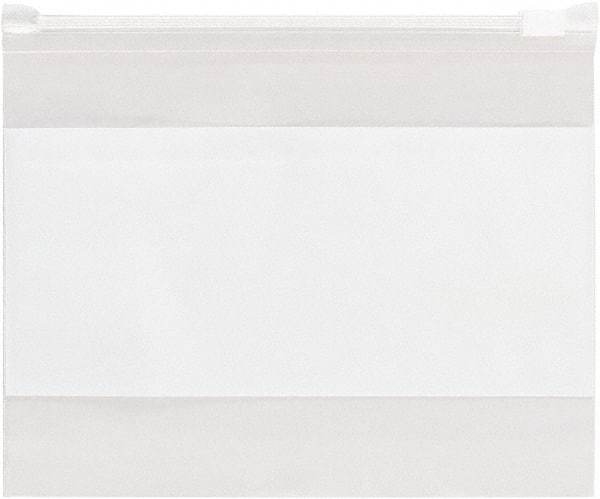 Value Collection - 4 x 6", 3 mil Slide-Seal Reclosable White Block Polybags - Clear - Caliber Tooling