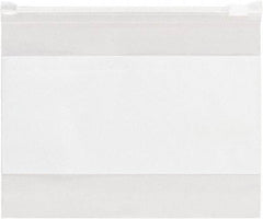 Value Collection - 4 x 6", 3 mil Slide-Seal Reclosable White Block Polybags - Clear - Caliber Tooling