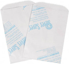 Made in USA - 3 x 5", Silver Saver Bags - White - Caliber Tooling