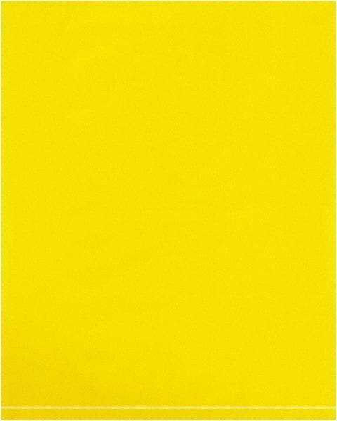 Value Collection - 12 x 15", 2 mil Flat Polybags - Yellow - Caliber Tooling