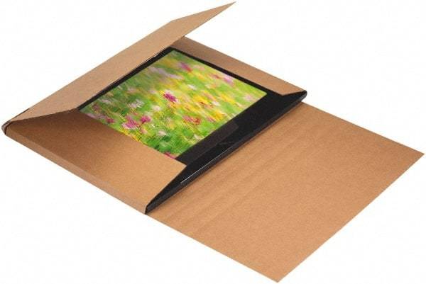 Made in USA - 24" Wide x 30" Long x 6" High Rectangle Crush Proof Mailers - 1 Wall, Kraft (Color) - Caliber Tooling