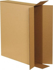 Made in USA - 6" Wide x 30" Long x 30" High Rectangle Corrugated Shipping Box - 1 Wall, Kraft (Color), 95 Lb Capacity - Caliber Tooling