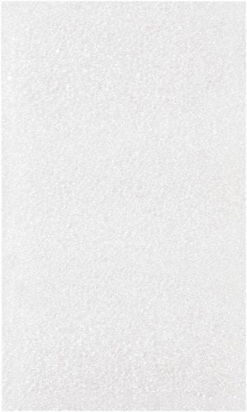 Made in USA - 3 x 5", Flush Cut Foam Pouches - White - Caliber Tooling