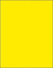 Tape Logic - 11" Long, Fluorescent Yellow Paper Laser Label - For Laser Printers - Caliber Tooling