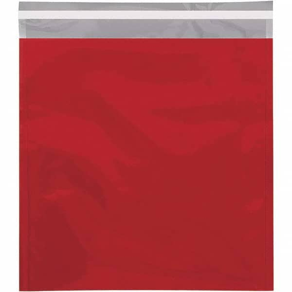 Value Collection - 13" Long x 10-3/4" Wide Peel-Off Self-Seal Metallic Mailer - Red - Caliber Tooling