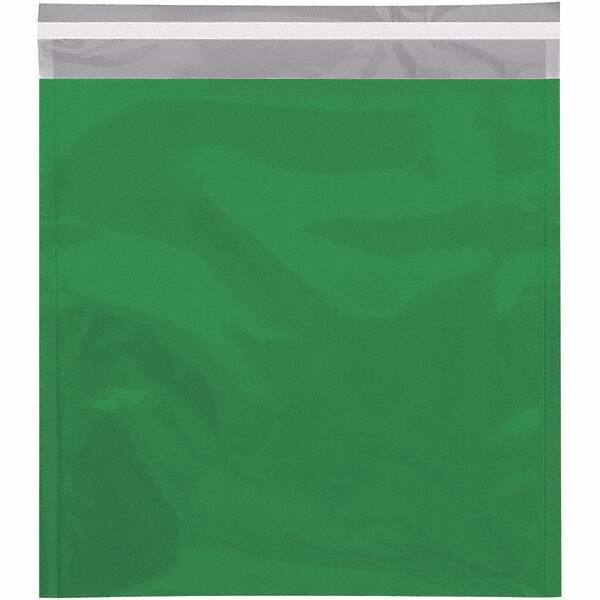 Value Collection - 13" Long x 10-3/4" Wide Peel-Off Self-Seal Metallic Mailer - Green - Caliber Tooling