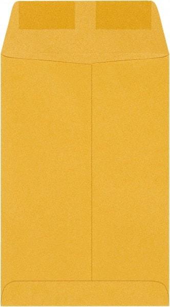 Made in USA - 9" Long x 6" Wide Gummed Flap Brown Kraft Envelope - Kraft - Caliber Tooling