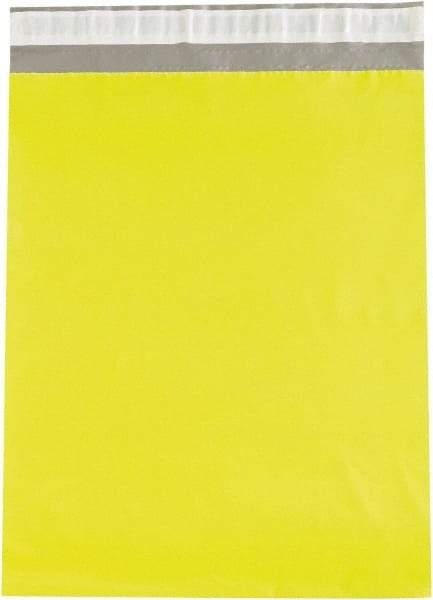 Value Collection - 19" Long x 14-1/2" Wide Peel-Off Self-Seal Courier Envelope - Yellow - Caliber Tooling