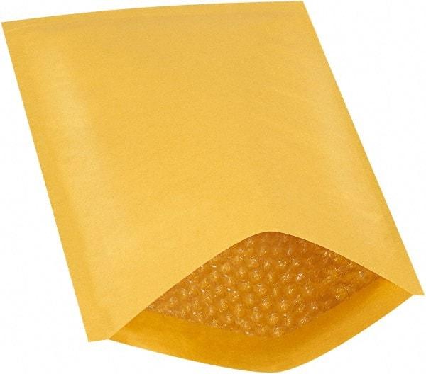 Made in USA - 12" Long x 8-1/2" Wide Regular Bubble Mailer - Kraft - Caliber Tooling