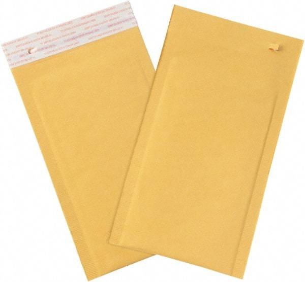 Value Collection - 10" Long x 6" Wide Peel-Off Self-Seal Bubble Mailer - Kraft - Caliber Tooling