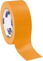 Tape Logic - 2" Wide x 60 Yd Long Orange Crepe Paper Masking Tape - 4.9 mil Thick - Caliber Tooling