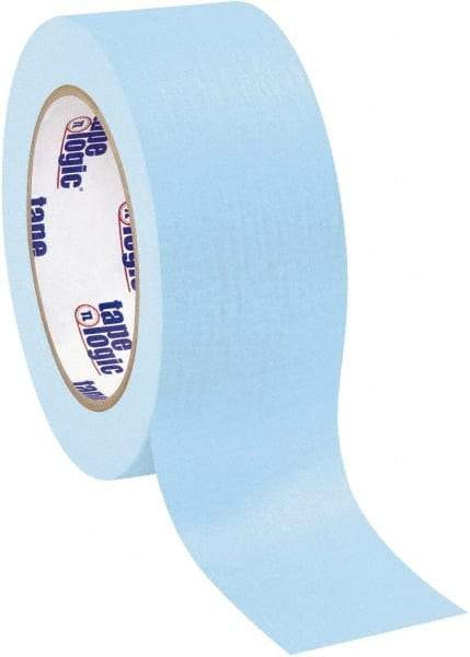 Tape Logic - 2" Wide x 60 Yd Long Blue Crepe Paper Masking Tape - 4.9 mil Thick - Caliber Tooling