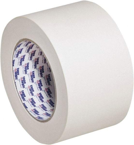 Tape Logic - 3" Wide x 60 Yd Long Tan Crepe Paper Masking Tape - 5.6 mil Thick - Caliber Tooling