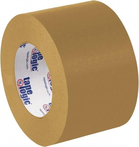 Tape Logic - 3" x 60 Yd Brown Rubber Adhesive Packaging Tape - Paper Backing, 7 mil Thick - Caliber Tooling