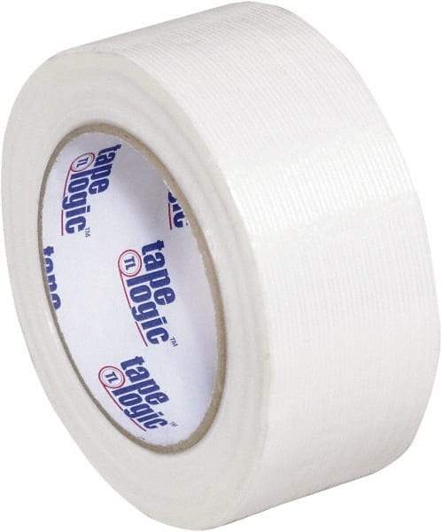 Tape Logic - 3" x 60 Yd Clear Hot Melt Adhesive Strapping Tape - Polypropylene Film Backing, 3.9 mil Thick, 100 Lb Tensile Strength - Caliber Tooling