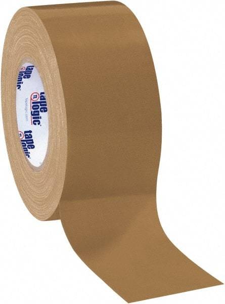 Tape Logic - 3" x 60 Yds Brown Duct Tape - 10 mil, Rubber Adhesive - Caliber Tooling