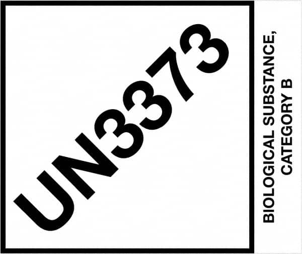 Tape Logic - 4-3/4" Long, Black/White Paper D.O.T. Labels - For Multi-Use - Caliber Tooling