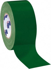 Tape Logic - 3" x 60 Yds Green Duct Tape - 10 mil, Rubber Adhesive - Caliber Tooling