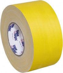 Tape Logic - 4" x 60 Yds Yellow Gaffers Tape - 11 mil, Rubber Adhesive - Caliber Tooling