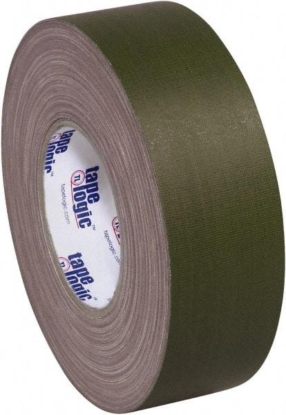 Tape Logic - 3" x 60 Yds Olive Green Gaffers Tape - 11 mil, Rubber Adhesive - Caliber Tooling