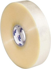 Tape Logic - 2" x 1,000 Yd Clear Hot Melt Adhesive Packaging Tape - Polypropylene Film Backing, 1.9 mil Thick, 22 Lb Tensile Strength - Caliber Tooling