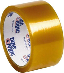 Tape Logic - 2" x 55 Yd Clear Rubber Adhesive Packaging Tape - Polypropylene Film Backing, 2.2 mil Thick - Caliber Tooling