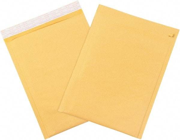 Value Collection - 12" Long x 7-1/4" Wide Peel-Off Self-Seal Bubble Mailer - Kraft - Caliber Tooling