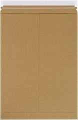 Made in USA - 18" Long x 13" Wide Peel-Off Self-Seal Flat Mailer - Kraft - Caliber Tooling