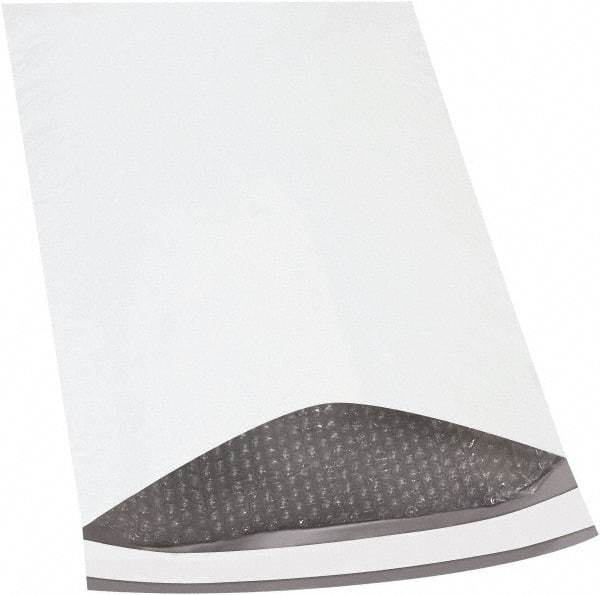 Made in USA - 20" Long x 14-1/4" Wide Peel-Off Self-Seal Padded Mailer - White - Caliber Tooling