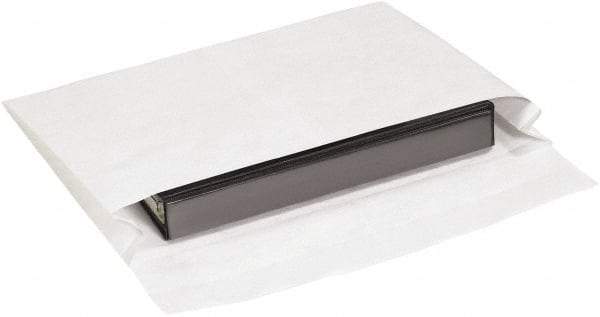 Dupont - 15" Long x 10" Wide Peel-Off Self-Seal Tyvek Expansion Envelope - White - Caliber Tooling