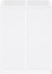 Made in USA - 13" Long x 10" Wide Gummed Flap White Catalog Envelope - White - Caliber Tooling