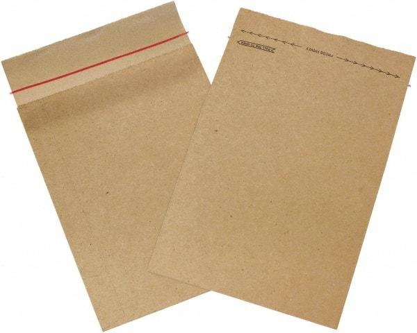 Made in USA - 14" Long x 10-1/2" Wide Self Seal Jiffy Rigi Bag Mailer - Kraft - Caliber Tooling