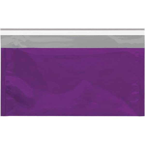 Value Collection - 10-1/4" Long x 6-1/4" Wide Peel-Off Self-Seal Metallic Mailer - Purple - Caliber Tooling