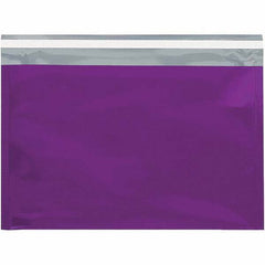 Value Collection - 12-3/4" Long x 9-1/2" Wide Peel-Off Self-Seal Metallic Mailer - Purple - Caliber Tooling