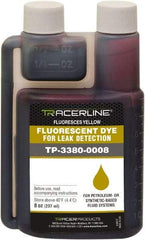 Spectroline - 8 oz Bottle Yellow Automotive Leak Detection Dye - For Engine Oil (Gasoline & Diesel), Power Steering, Automatic Transmission, Fuel (Gasoline & Diesel), Hydraulics - Caliber Tooling