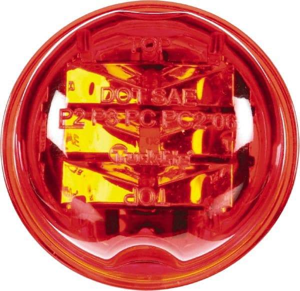 Truck-Lite - 2" Long, Red LED Marker Clearance - 12 Volts - Caliber Tooling