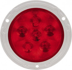 Truck-Lite - 4" Long, Red LED Stop, Turn & Tail Light - 12 Volts - Caliber Tooling