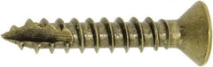 Hager - #9 Brass Hinge Screws - 1" Long - Caliber Tooling