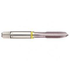 14702 2B 3-Flute Cobalt Yellow Ring Spiral Point Plug Tap-MolyGlide - Caliber Tooling