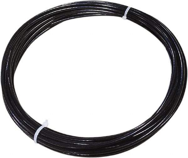 Loos & Co. - 3/16" x 1/8" Diam, Steel Wire Rope - 1,760 Lb Breaking Strength, 7 x 19, Vinyl Coating - Caliber Tooling