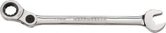 GearWrench - 11/16" 12 Point Indexing Combination Wrench - 9-1/64" OAL, Steel, Full Polish Finish - Caliber Tooling