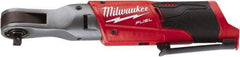 Milwaukee Tool - 3/8" Drive 12 Volt Pistol Grip Cordless Impact Wrench & Ratchet - 200 RPM, 55 Ft/Lb Torque, Lithium-Ion Batteries Not Included - Caliber Tooling