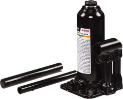 Sunex Tools - 4 Ton Capacity Bottle Jack - 7.6" to 14.7" High, 4.33" Long x 4.06" Wide Base - Caliber Tooling