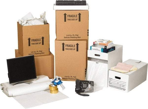 Made in USA - Moving & Box Kits Kit Type: Office Moving Kit Number of Boxes: 37 - Caliber Tooling