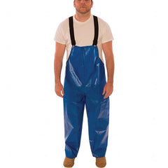 Tingley - Size S Blue Chemical Waterproof Bib Overall - Caliber Tooling