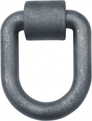 Buyers Products - Steel D-Ring with Integral Bracket - 6" Long, Gray, For Use with Cargo Control - Caliber Tooling