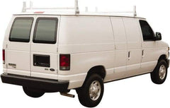 Buyers Products - Steel Ladder Rack - 72" Long, White, For Use with Vans - Caliber Tooling