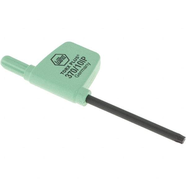 Wiha - IP10 Torx Plus Key - Flag-Style, 40mm Length Under Head, 2.9" OAL - Caliber Tooling