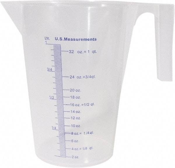 Funnel King - Beakers & Pipettes Type: Measuring Cup Volume Capacity Range: 1,000 mL and Larger - Caliber Tooling