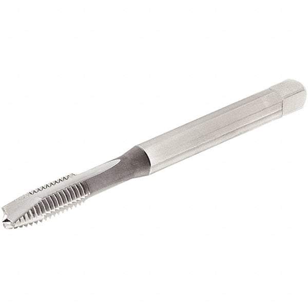 Iscar - 1/2-13 UNC 3 Flute 2B Modified Bottoming Spiral Flute Tap - Cobalt, TiN Finish, 110mm OAL, Right Hand Flute, Right Hand Thread, Series TPS UNC - Exact Industrial Supply